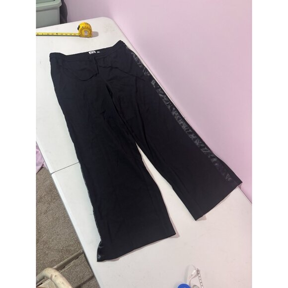Women's Plus Size High-Rise Nylon Track Pants -Future Collective with Kahlana - Picture 1 of 10